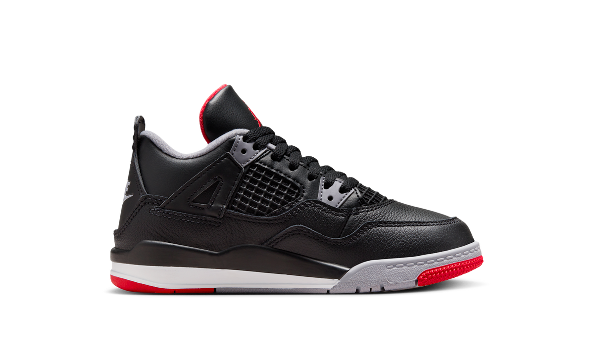 Air Jordan 4 Retro Bred Reimagined (PS) BQ7669-006 — Vista 2