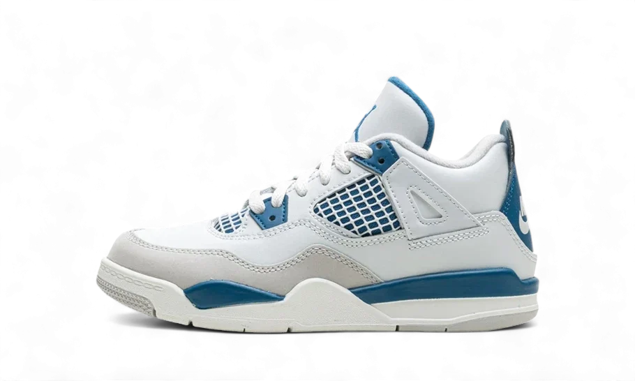Air Jordan 4 Retro Military Blue (2024) (PS) BQ7669-141 — Vista 1