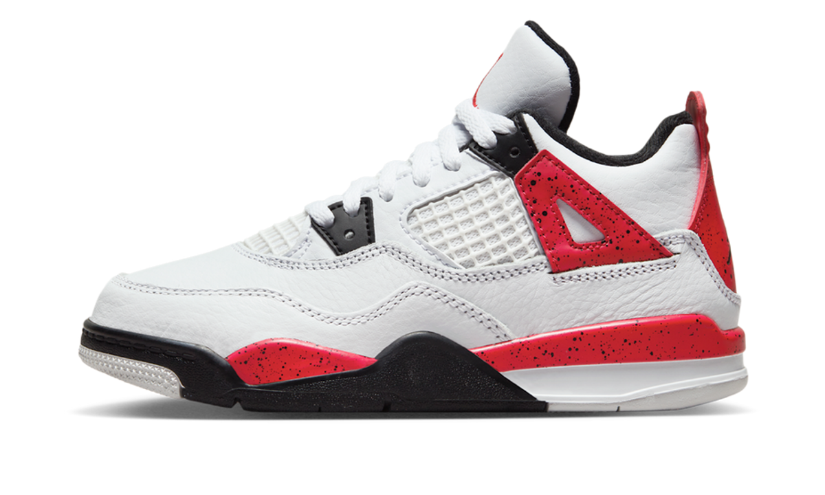Air Jordan 4 Retro Red Cement (PS) BQ7669-161 — Vista 1