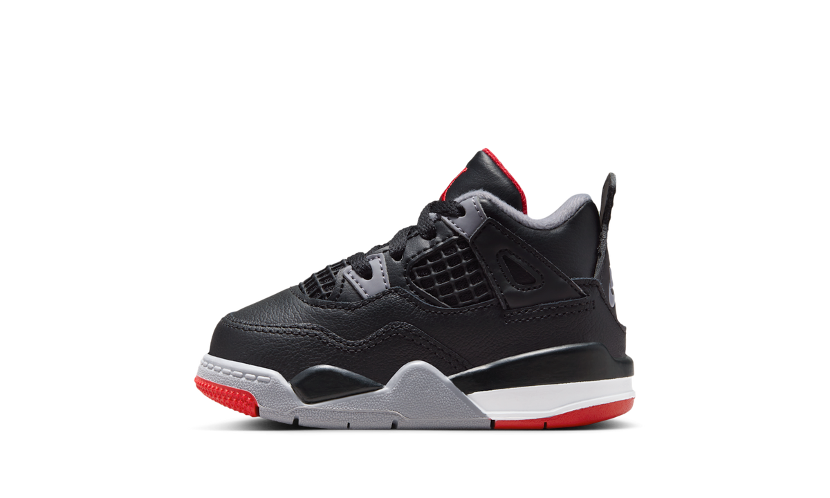 Air Jordan 4 Retro Bred Reimagined (TD) BQ7670-006 — Vista 1