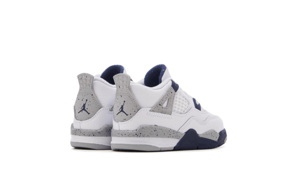 Air Jordan 4 Retro Midnight Navy (TD) BQ7670-140 — Vista 2