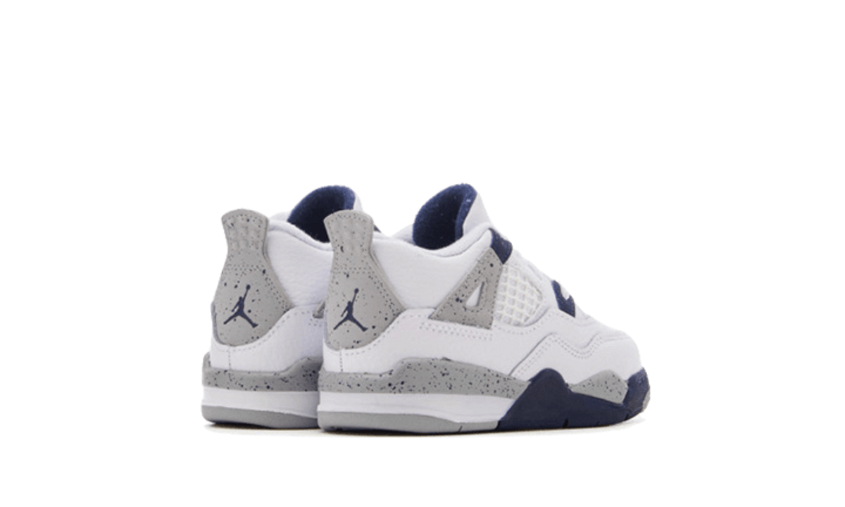 Air Jordan 4 Retro Midnight Navy (TD) BQ7670-140 — Vista 2