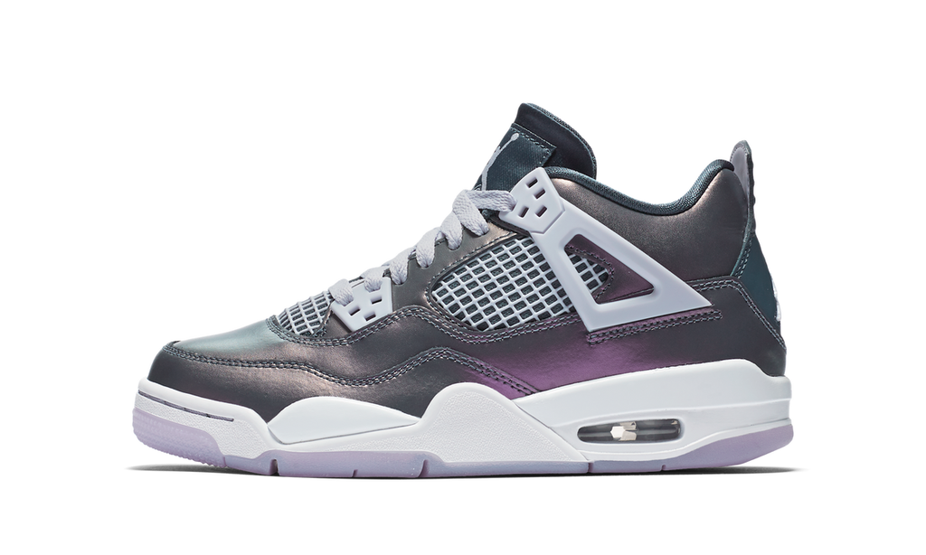 Air Jordan 4 Retro Monsoon Blue (GS) BQ9043-400 — Vista 1