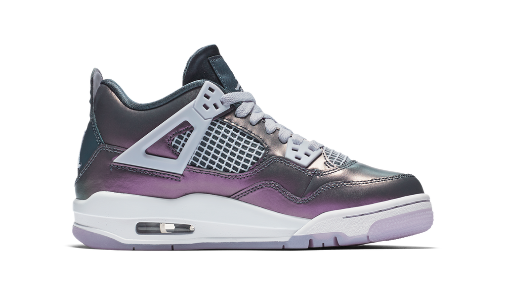 Air Jordan 4 Retro Monsoon Blue (GS) BQ9043-400 — Vista 2