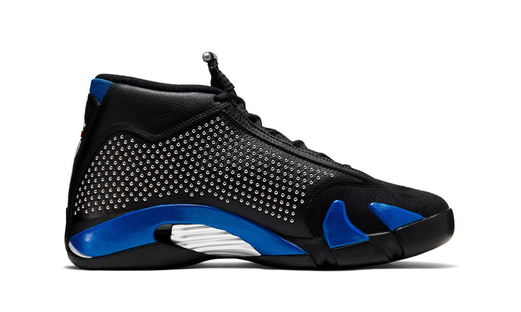 Air Jordan 14 Retro Supreme Black BV7630-004 — Vista 3