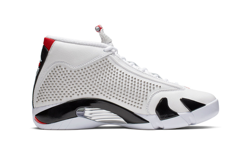 Air Jordan 14 Retro Supreme White BV7630-106 — Vista 3