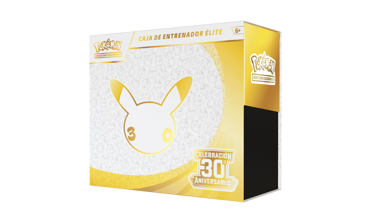 Caja de Entrenador Élite Pokémon 30th Anniversary