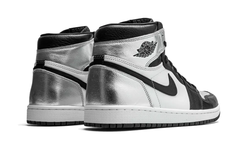 Air Jordan 1 Retro High Silver Toe CD0461-001 — Vista 3