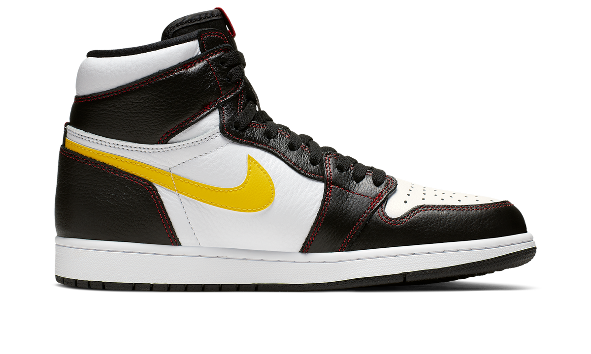 Air Jordan 1 Retro High Defiant White Black Gym Red CD6579-071 — Vista 2