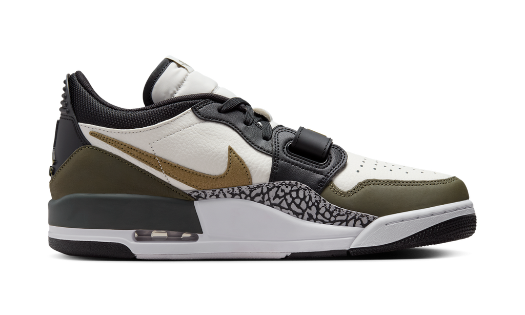 Air Jordan Legacy 312 Low Sail Black Medium Olive CD7069-120 — Vista 2