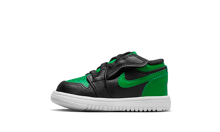 Air Jordan 1 Low ALT Black Lucky Green White (TD) CI3436-065 — Vista 1