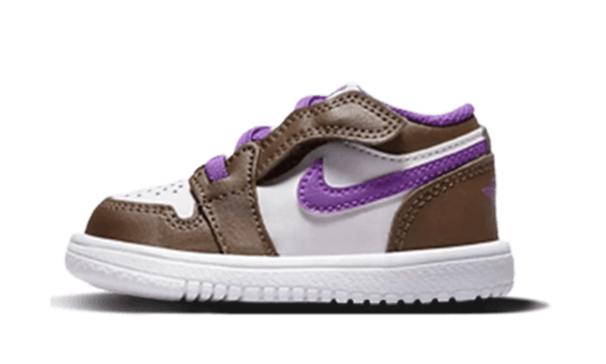 Air Jordan 1 Low ALT Palomino White Wild Berry (TD) CI3436-215 — Vista 1