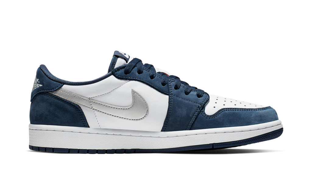 Air Jordan 1 Low SB Midnight Navy CJ7891-400 — Vista 2