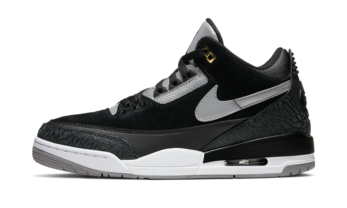Air Jordan 3 Retro Tinker Black Cement Gold CK4348-007 — Vista 1
