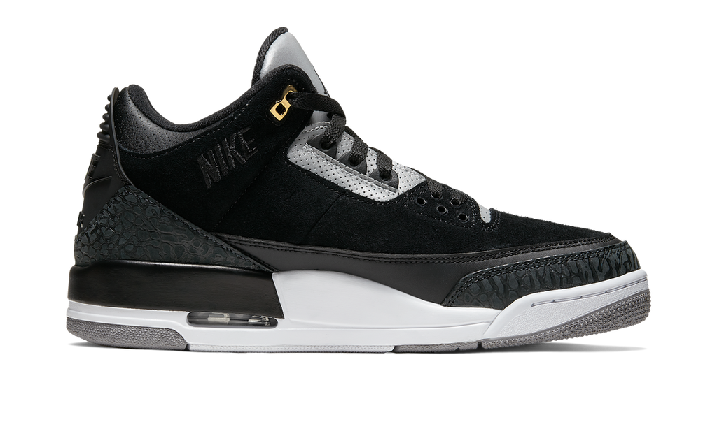 Air Jordan 3 Retro Tinker Black Cement Gold CK4348-007 — Vista 2