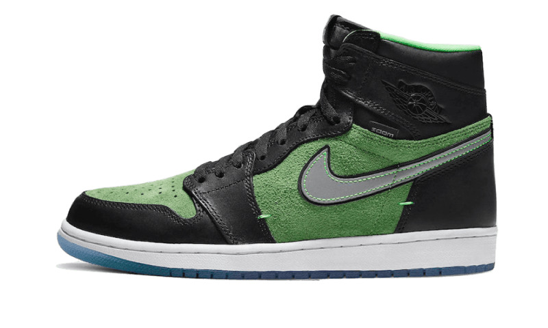 Air Jordan 1 Retro High Zoom Black Green CK6637-002 - Vista 1