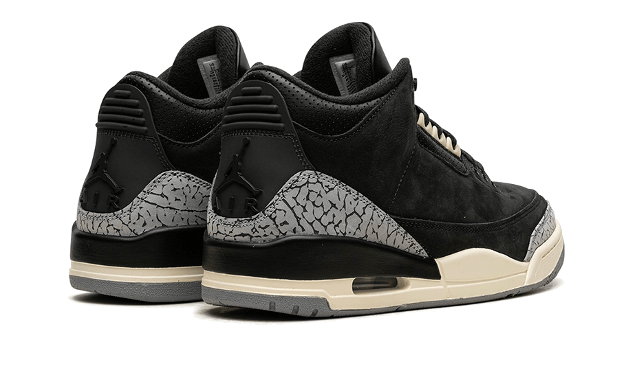 Air Jordan 3 Retro Off Black CK9246-001 — Vista 3
