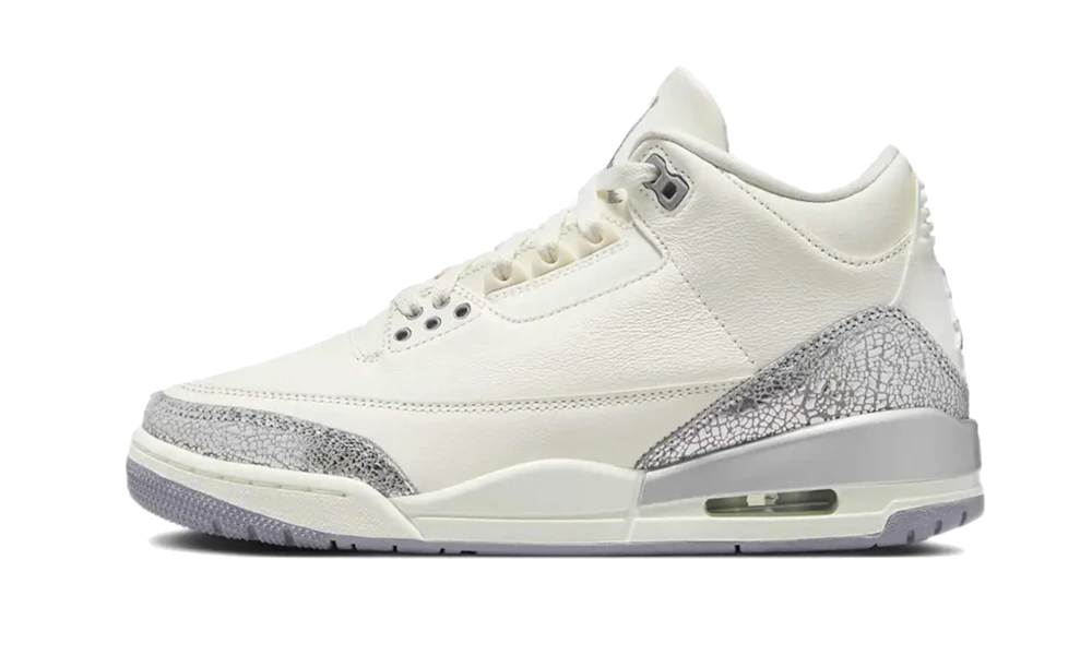 Air Jordan 3 Retro Sail Cement Gray CK9246-100 — Vista 1