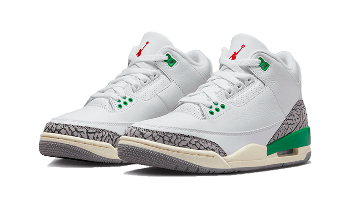 Air Jordan 3 Retro Lucky Green CK9246-136 — Vista 2