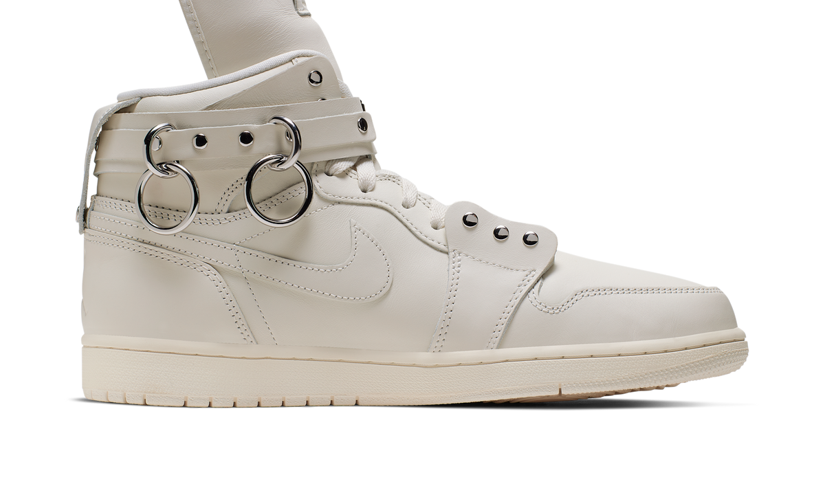 Air Jordan 1 Retro High Comme des Garcons White CN5738-100 — Vista 2