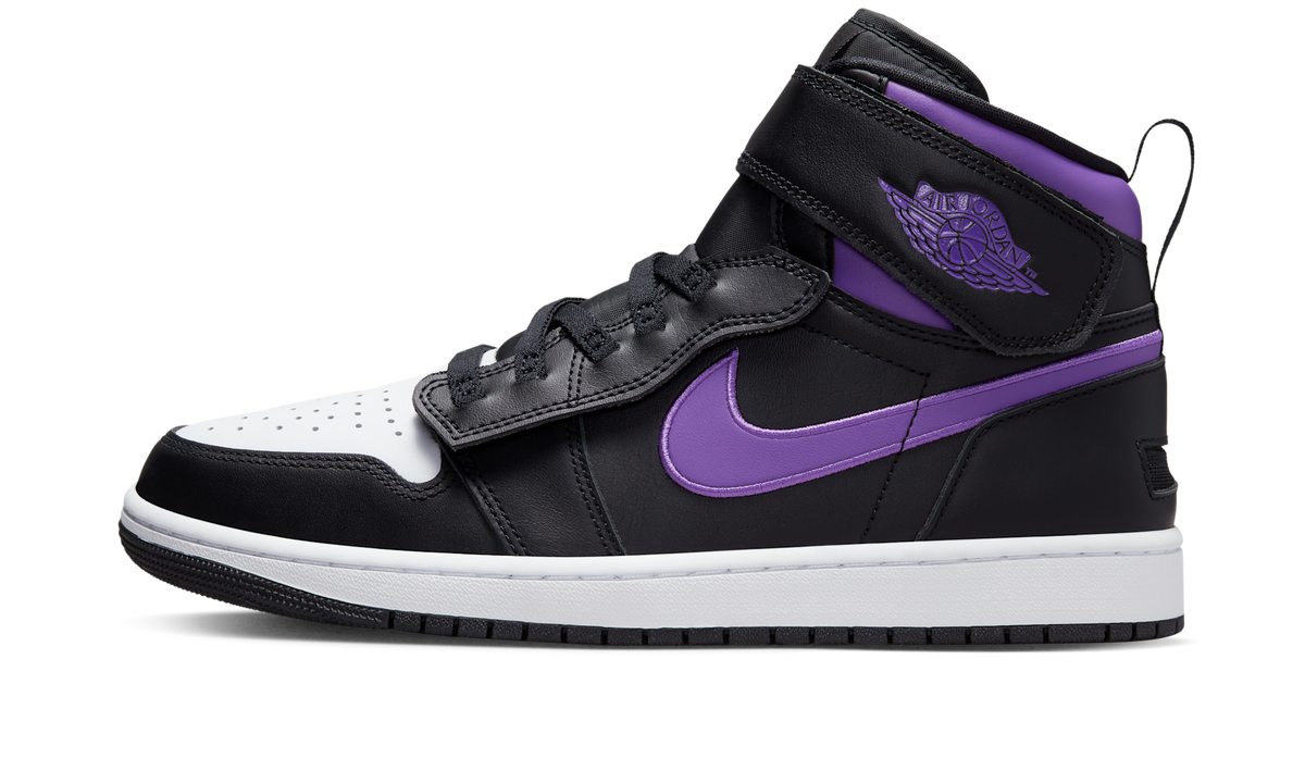 Air Jordan 1 High FlyEase Black Bright Violet CQ3835-051 — Vista 1
