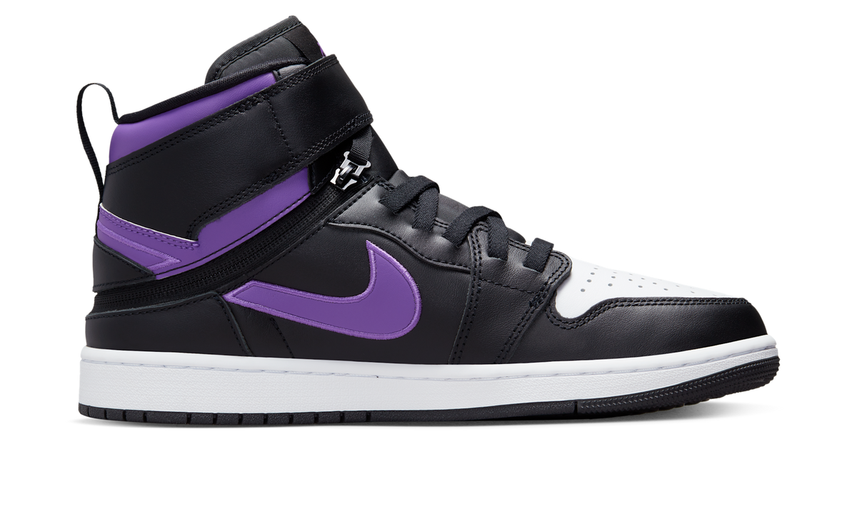 Air Jordan 1 High FlyEase Black Bright Violet CQ3835-051 — Vista 2