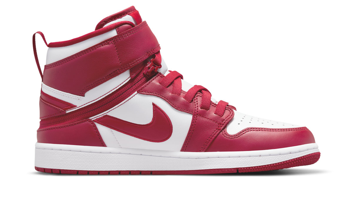 Air Jordan 1 High FlyEase White Cardinal Red CQ3835-601 — Vista 2
