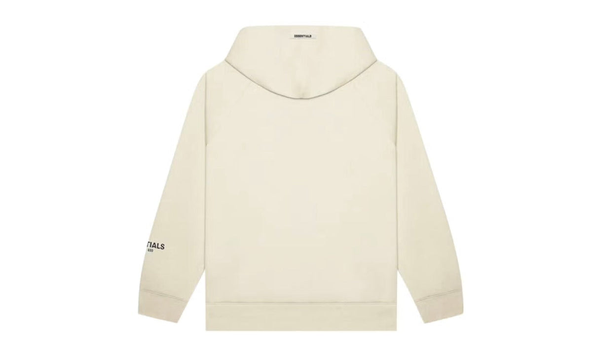 Fear of God Essentials Pullover Hoodie Applique Logo Buttercream