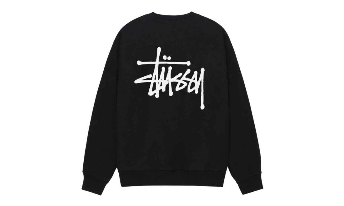 Stussy Basic Crew Black