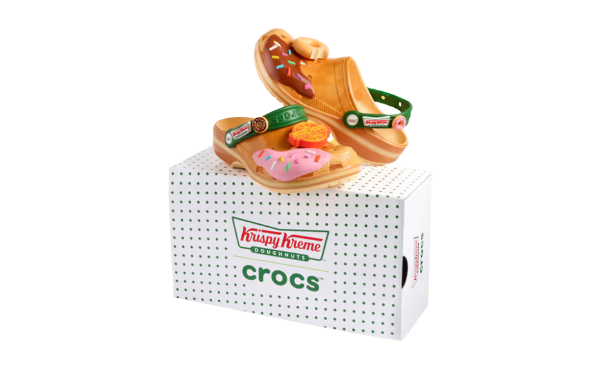 Crocs Classic Clog x Krispy Kreme