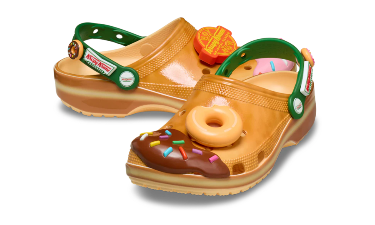 Crocs Classic Clog x Krispy Kreme