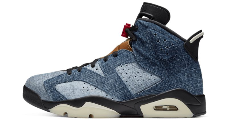 Air Jordan 6 Retro Washed Denim CT5350-401 — Vista 1