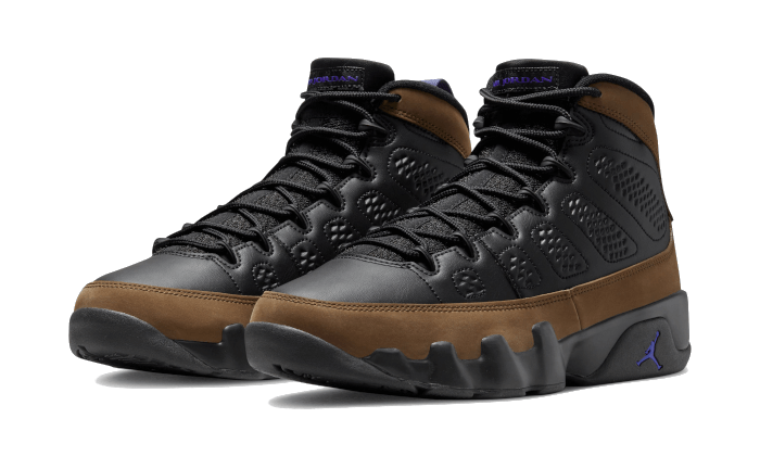 Air Jordan 9 Retro Light Olive Concord CT8019-034 — Vista 2