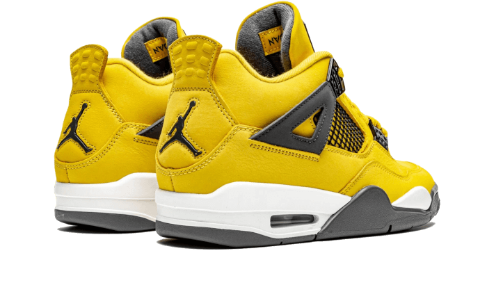 Air Jordan 4 Retro Tour Yellow (Lightning) CT8527-700 — Vista 3