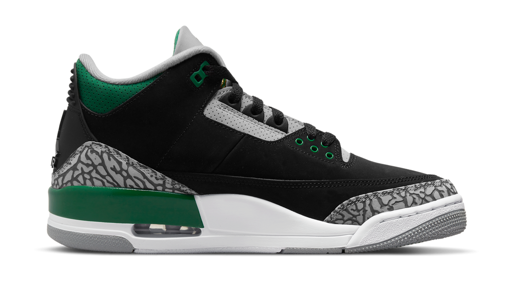 Air Jordan 3 Retro Pine Green CT8532-030 — Vista 2