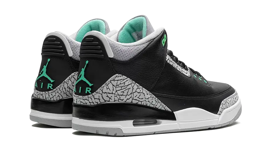Air Jordan 3 Retro Green Glow CT8532-031 - Vista 3