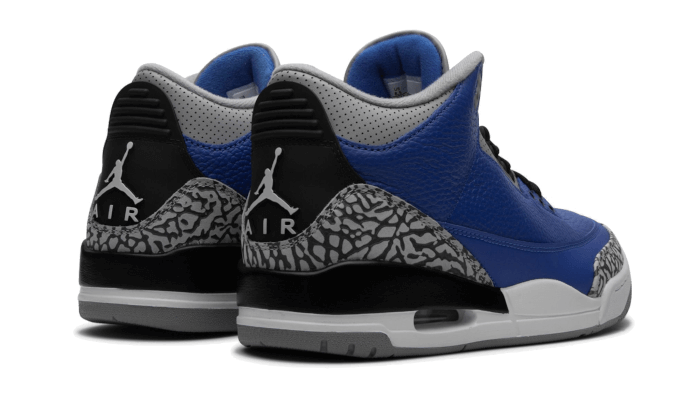 Air Jordan 3 Retro Varsity Royal Cement CT8532-400 — Vista 2