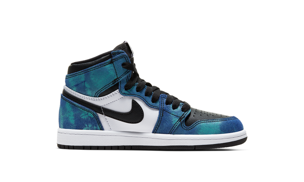 Air Jordan 1 Retro High Tie Dye (PS) CU0449-100 — Vista 2
