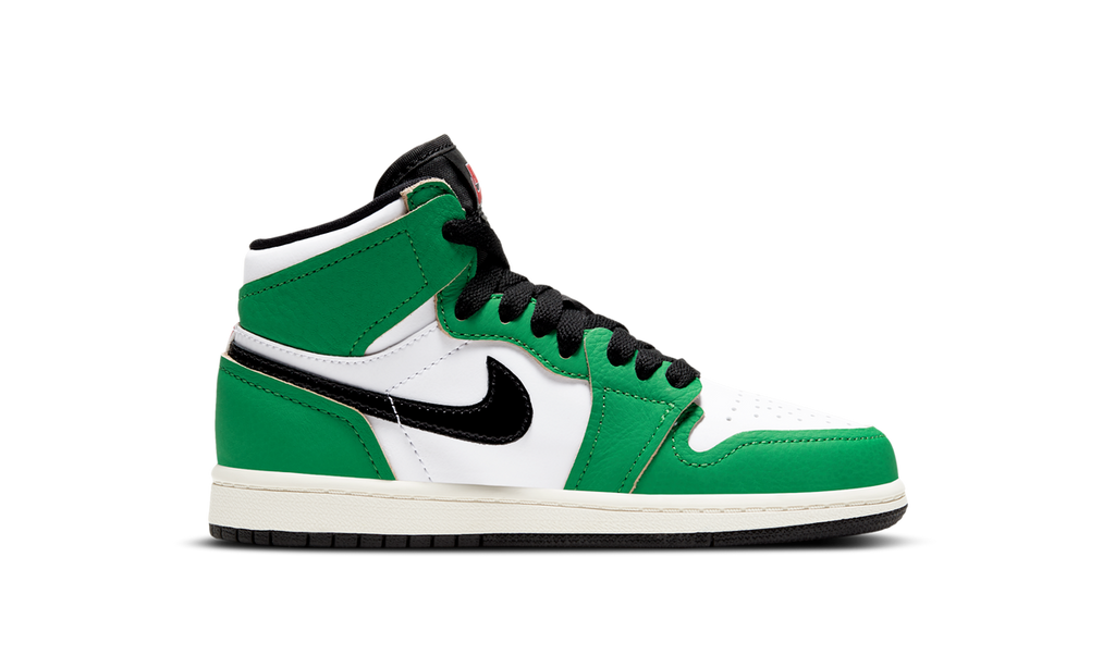Air Jordan 1 Retro High Lucky Green (PS) CU0449-300 — Vista 2