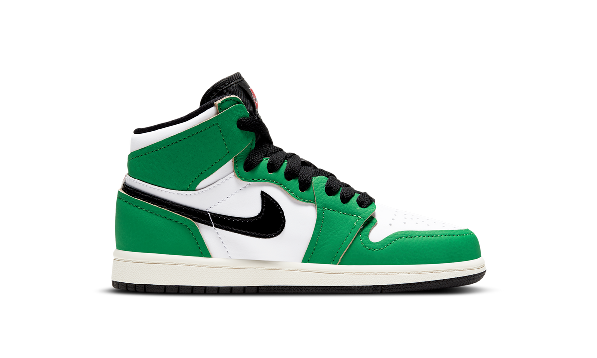 Air Jordan 1 Retro High Lucky Green (PS) CU0449-300 — Vista 2