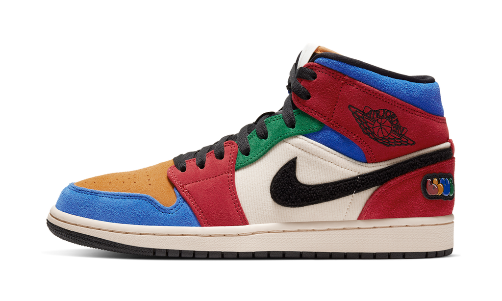 Air Jordan 1 Mid SE Fearless Blue the Great CU2805-100 — Vista 1