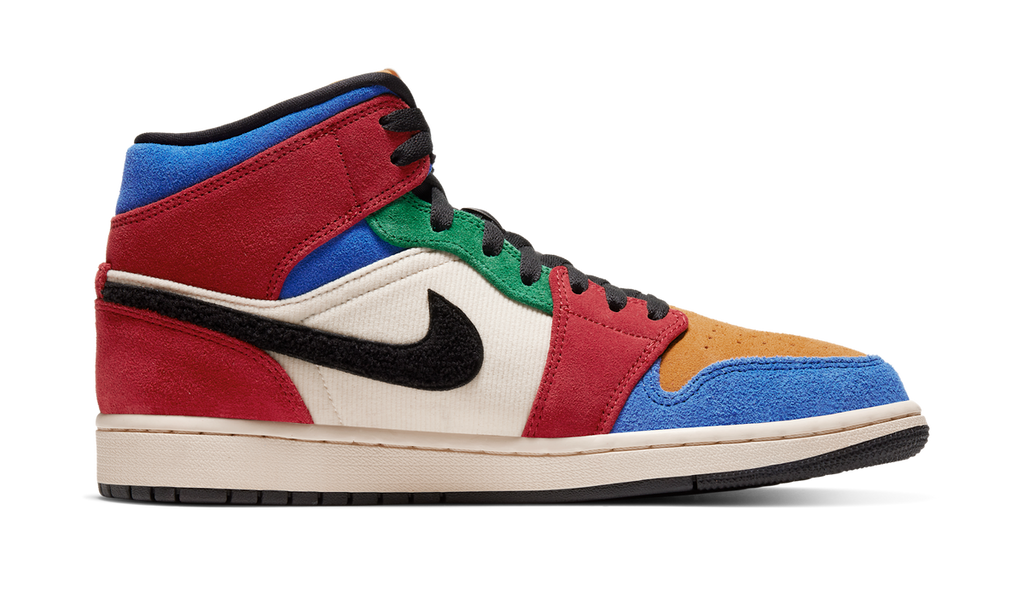 Air Jordan 1 Mid SE Fearless Blue the Great CU2805-100 — Vista 2