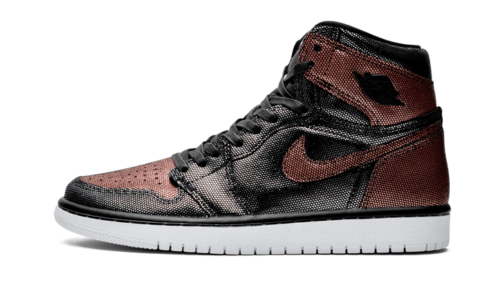 Air Jordan 1 Retro High Fearless Metallic Rose Gold (Women's) CU6690-006 — Vista 1