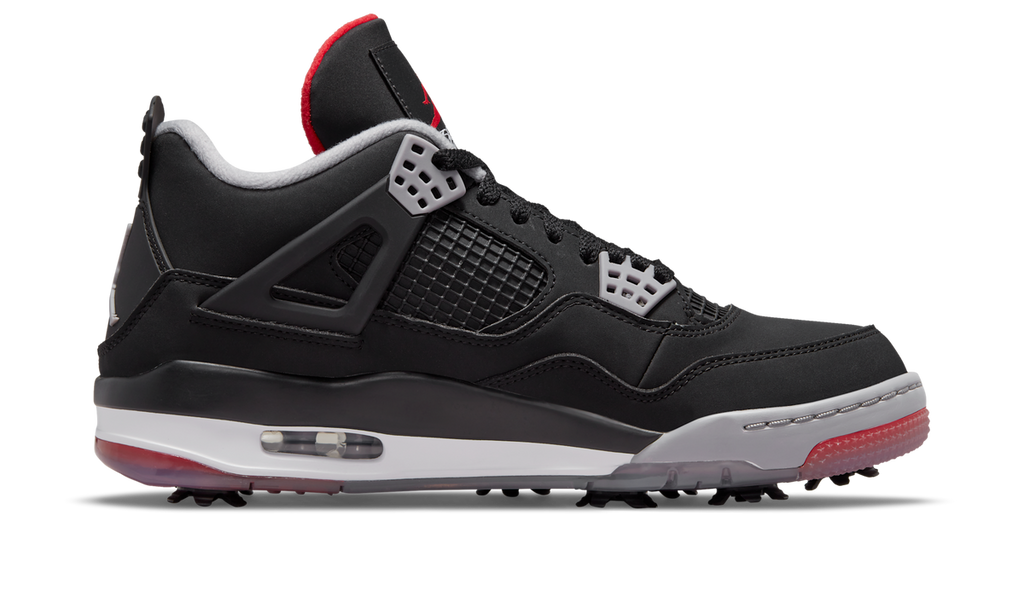 Air Jordan 4 Retro Golf Bred CU9981-002 — Vista 2