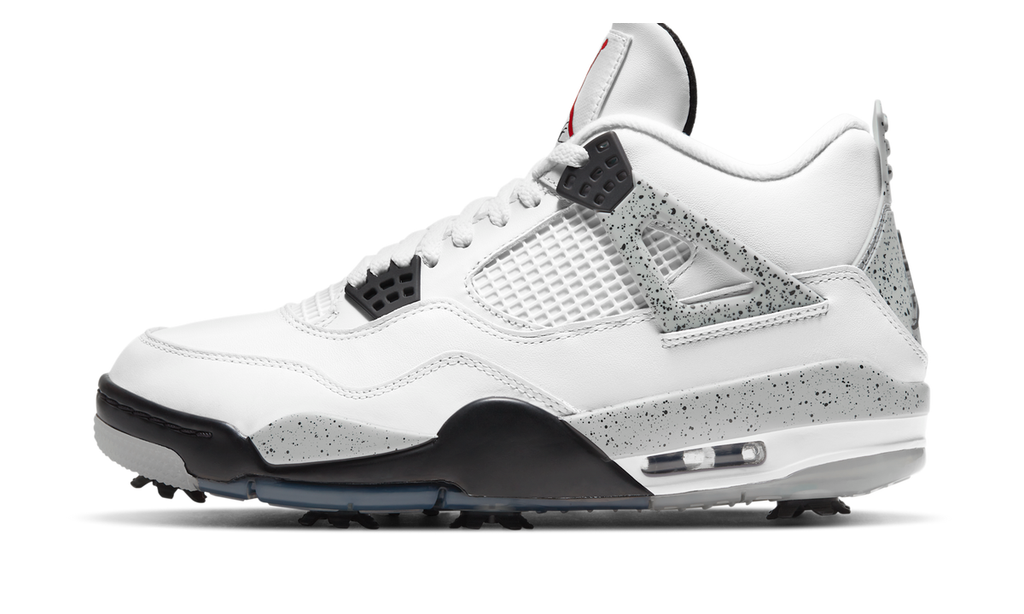 Air Jordan 4 Retro Golf White Cement CU9981-100 — Vista 1