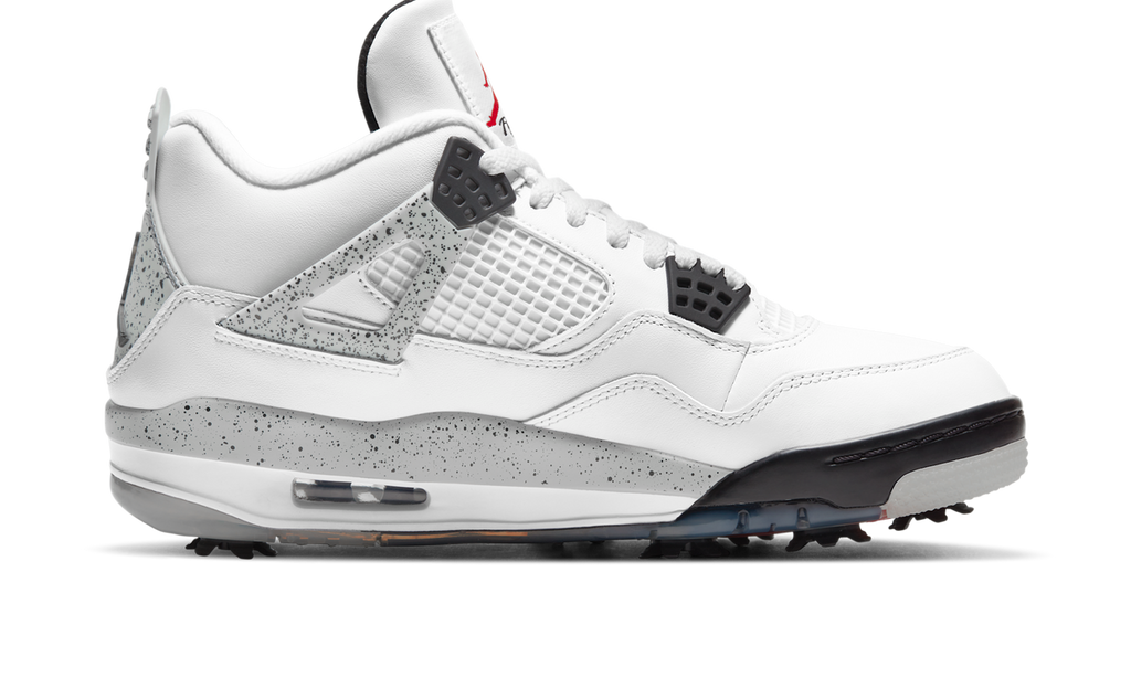 Air Jordan 4 Retro Golf White Cement CU9981-100 — Vista 2