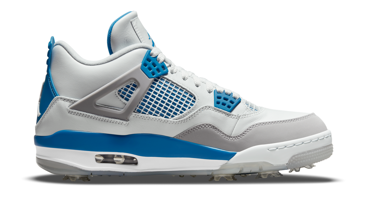 Air Jordan 4 Retro Golf Military Blue CU9981-101 — Vista 2