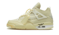 Air Jordan 4 Retro Off-White Sail CV9388-100 — Vista 1