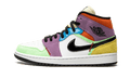 Air Jordan 1 Mid SE Multi-Color (Women's) CW1140-100 — Vista 1