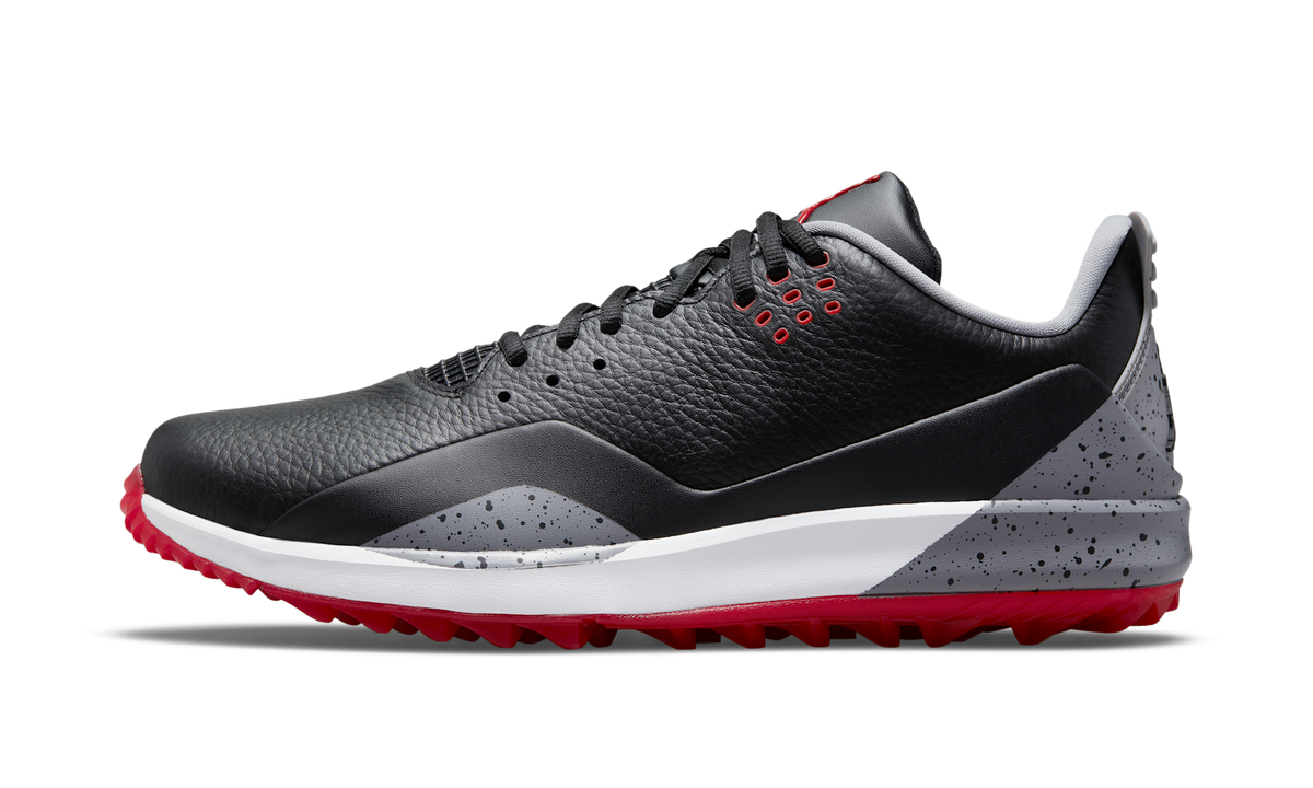 Air Jordan ADG 3 Golf Black Cement CW7242-001 — Vista 1